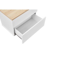 LUCIDO ΚΡΕΒΑΤΟΚΑΜΑΡΑ SET 3+1 ΛΕΥΚΟ OAK ΦΥΣΙΚΟ