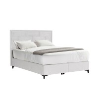 BRICK ΚΡΕΒΑΤΙ ΜΕ ΑΠΟΘΗΚ. ΧΩΡΟ (ΓΙΑ ΣΤΡΩΜΑ 160x200cm) OFF WHITE 16-450 215x165x121cm