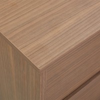 TOBAC ΚΟΜΟΔΙΝΟ 2ΣΥΡΤΑΡΙΑ ΚΑΡΥΔΙ ΣΚΟΥΡΟ 55x39x54cm
