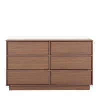 TOBAC ΚΟΜΟΤΑ 6ΣΥΡΤΑΡΙΑ ΚΑΡΥΔΙ ΣΚΟΥΡΟ 137x39x80cm