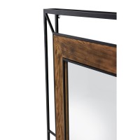 MISTRAS ΚΑΘΡΕΠΤΗΣ ΦΥΣΙΚΟ ΜΑΥΡΟ 80x120cm