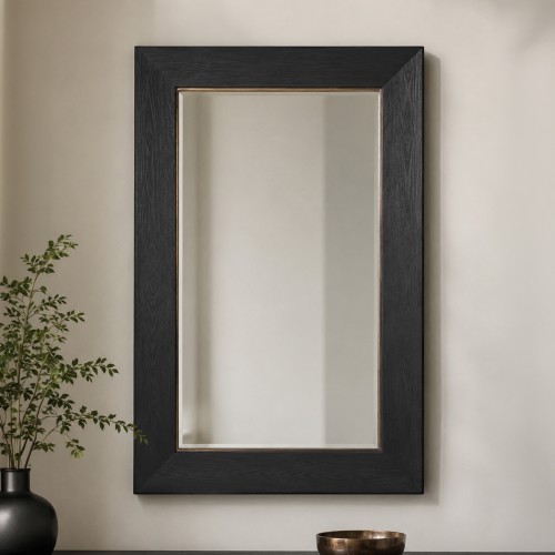 TUBE ΚΑΘΡΕΠΤΗΣ ΜΑΥΡΟ 95x7.5x126cm