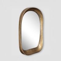 CURBO ΚΑΘΡΕΠΤΗΣ BRASS ANTIQUE 57x9.5x90cm