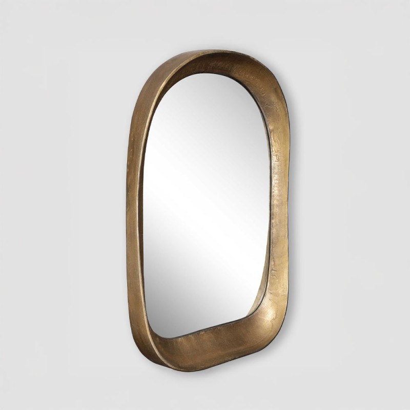 CURBO ΚΑΘΡΕΠΤΗΣ BRASS ANTIQUE 57x9.5x90cm