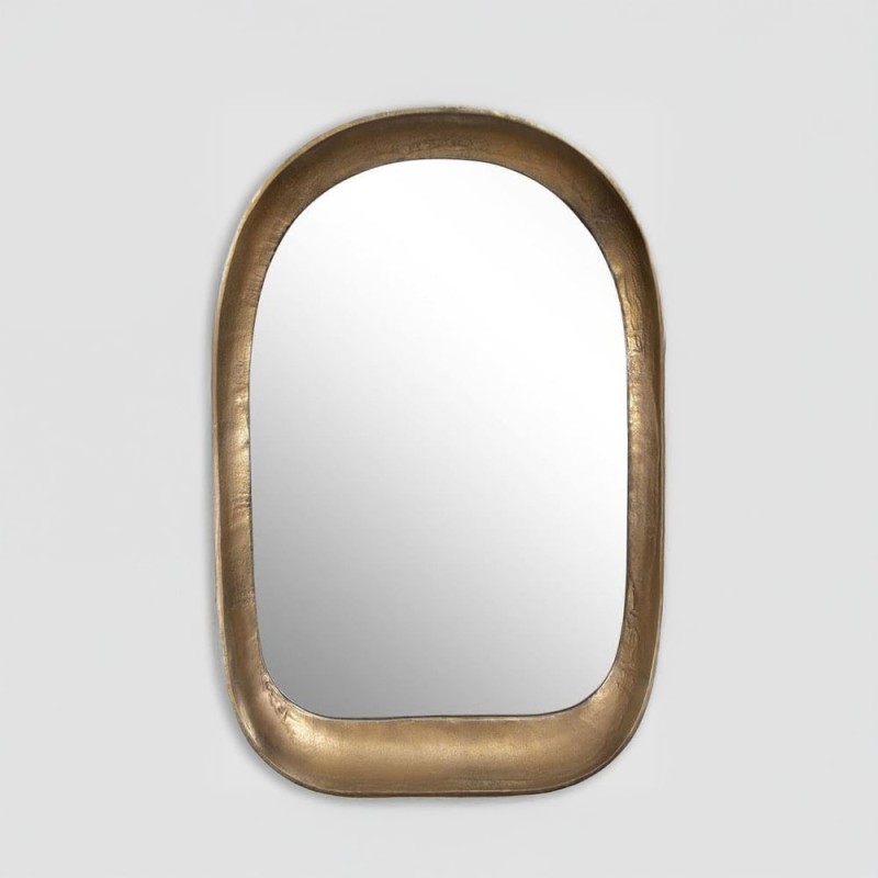 CURBO ΚΑΘΡΕΠΤΗΣ BRASS ANTIQUE 57x9.5x90cm