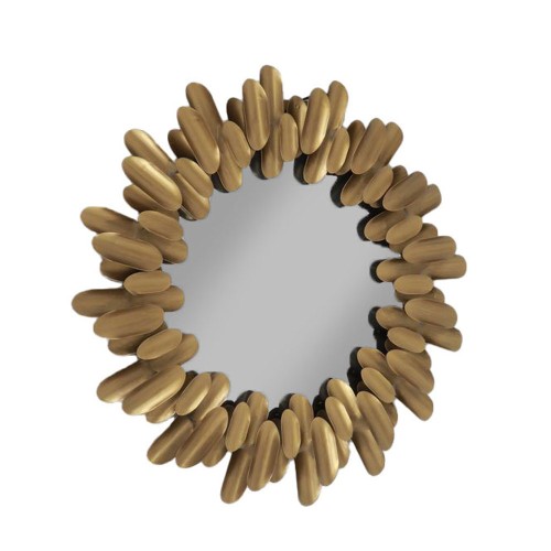 THORN ΚΑΘΡΕΠΤΗΣ ΧΡΥΣΟ ΜΕΤΑΛΛΙΚΟ 82x4.5x82cm