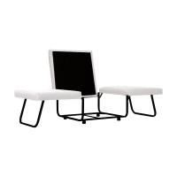 FOLD ΠΟΥΦ ΚΡΕΒΑΤΙ ΑΝΑΔΙΠΛΟΜΕΝΟ OFF WHITE 06-900 70x72x43cm