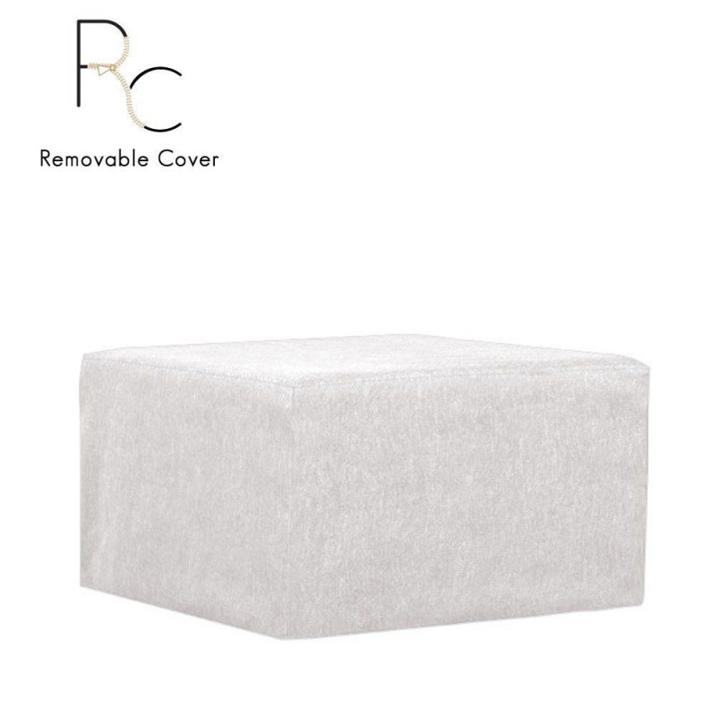 FOLD ΠΟΥΦ ΚΡΕΒΑΤΙ ΑΝΑΔΙΠΛΟΜΕΝΟ OFF WHITE 06-900 70x72x43cm