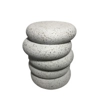 BALANCE SIDE TABLE TERRAZZO 41x42.5x50cm