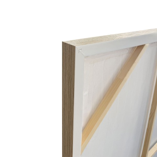 CALME ΠΙΝΑΚΑΣ ΔΙΑΚΟΣΜΗΤΙΚΟΣ ΜΕ ΚΟΡΝΙΖΑ 80x120x4cm ΚΑΜΒΑΣ ΜΠΛΕ ΜΠΕΖ ΞΥΛΟ