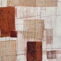 LINEE ΠΙΝΑΚΑΣ ΔΙΑΚΟΣΜΗΤΙΚΟΣ ΜΕ ΚΟΡΝΙΖΑ 80x120x4cm ΚΑΜΒΑΣ ΕΚΑΙ ΓΚΡΙ ΑΝΟΙΧΤΟ ΞΥΛΟ