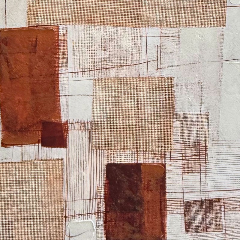 LINEE ΠΙΝΑΚΑΣ ΔΙΑΚΟΣΜΗΤΙΚΟΣ ΜΕ ΚΟΡΝΙΖΑ 80x120x4cm ΚΑΜΒΑΣ ΕΚΑΙ ΓΚΡΙ ΑΝΟΙΧΤΟ ΞΥΛΟ