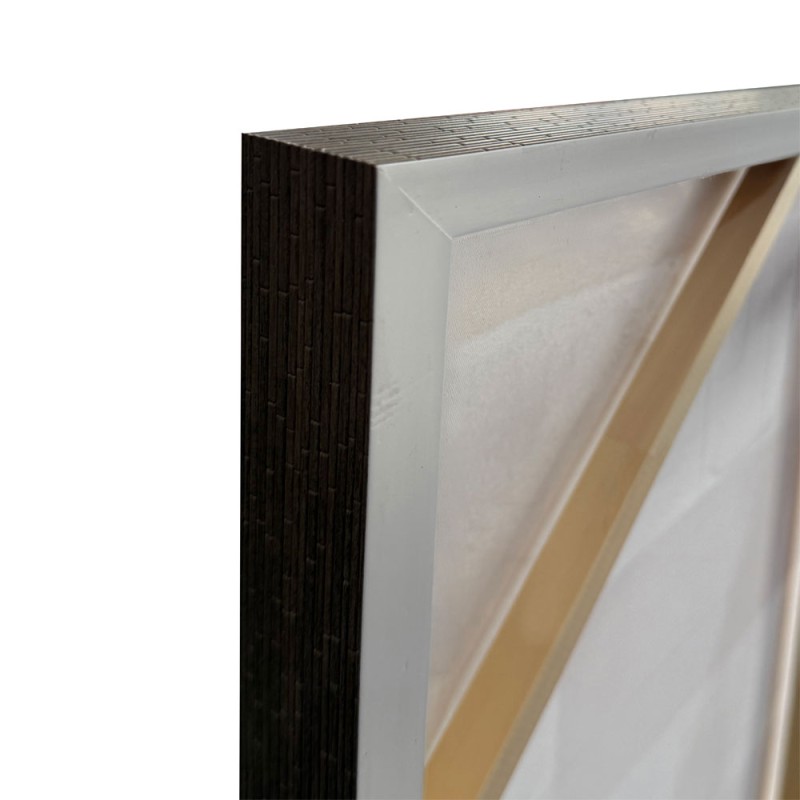 LINEE ΠΙΝΑΚΑΣ ΔΙΑΚΟΣΜΗΤΙΚΟΣ ΜΕ ΚΟΡΝΙΖΑ 80x120x4cm ΚΑΜΒΑΣ ΕΚΑΙ ΓΚΡΙ ΑΝΟΙΧΤΟ ΞΥΛΟ