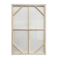 ATERNA ΠΙΝΑΚΑΣ ΔΙΑΚΟΣΜΗΤΙΚΟΣ ΜΕ ΚΟΡΝΙΖΑ 80x120x4cm ΚΑΜΒΑΣ ΚΑΦΕ ΜΠΕΖ ΞΥΛΟ