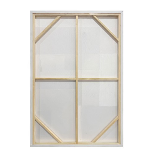 ATERNA ΠΙΝΑΚΑΣ ΔΙΑΚΟΣΜΗΤΙΚΟΣ ΜΕ ΚΟΡΝΙΖΑ 80x120x4cm ΚΑΜΒΑΣ ΚΑΦΕ ΜΠΕΖ ΞΥΛΟ