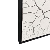 SIRKEL ΠΙΝΑΚΑΣ ΔΙΑΚΟΣΜΗΤΙΚΟΣ ΜΕ ΚΟΡΝΙΖΑ 80x120x4cm ΚΑΜΒΑΣ LEMON ΓΚΡΙ ΞΥΛΟ ΜΑΥΡΟ