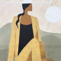 AUREA ΠΙΝΑΚΑΣ ΔΙΑΚΟΣΜΗΤΙΚΟΣ ΜΕ ΚΟΡΝΙΖΑ 80x120x4cm ΚΑΜΒΑΣ ΠΟΛΥΧΡΩΜΟ ΞΥΛΟ