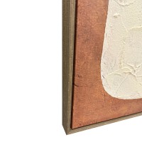 KAKTUS ΠΙΝΑΚΑΣ ΔΙΑΚΟΣΜΗΤΙΚΟΣ ΜΕ ΚΟΡΝΙΖΑ 80x120x4cm ΚΑΜΒΑΣ ΜΠΕΖ ΚΑΦΕ ΑΝΟΙΧΤΟ ΞΥΛΟ
