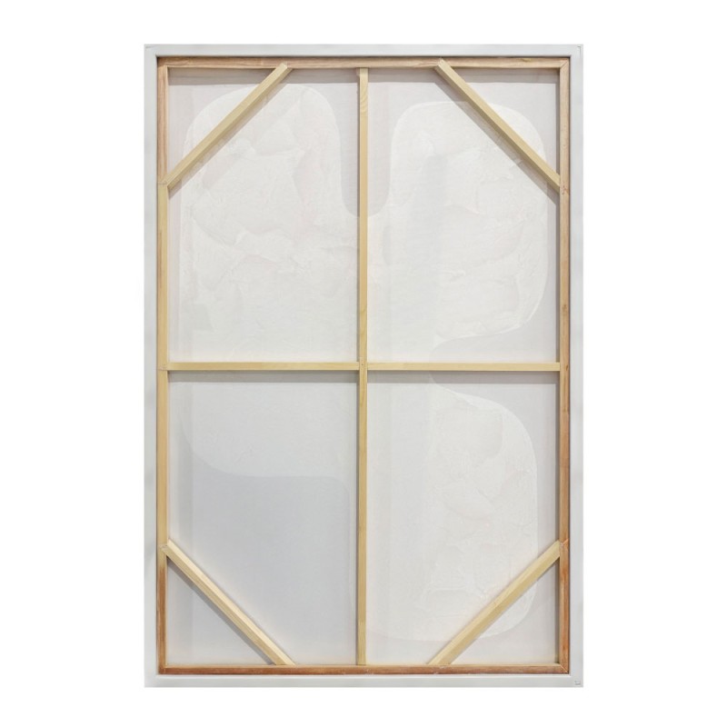 KAKTUS ΠΙΝΑΚΑΣ ΔΙΑΚΟΣΜΗΤΙΚΟΣ ΜΕ ΚΟΡΝΙΖΑ 80x120x4cm ΚΑΜΒΑΣ ΜΠΕΖ ΚΑΦΕ ΑΝΟΙΧΤΟ ΞΥΛΟ