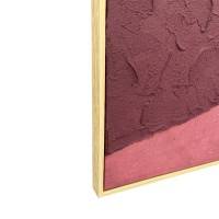 NOPAL ΠΙΝΑΚΑΣ ΔΙΑΚΟΣΜΗΤΙΚΟΣ ΜΕ ΚΟΡΝΙΖΑ 80x120x4cm ΚΑΜΒΑΣ ΜΩΒ ΡΟΖ PS