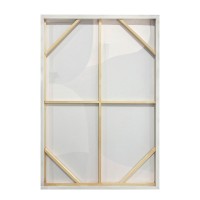 NOPAL ΠΙΝΑΚΑΣ ΔΙΑΚΟΣΜΗΤΙΚΟΣ ΜΕ ΚΟΡΝΙΖΑ 80x120x4cm ΚΑΜΒΑΣ ΜΩΒ ΡΟΖ PS