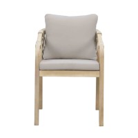 Σετ-2Τεμ.TERRAZZO ΚΑΡΕΚΛΑ ΜΑΞΙΛΑΡΙ BEIGE 56x66.5x75.5cm