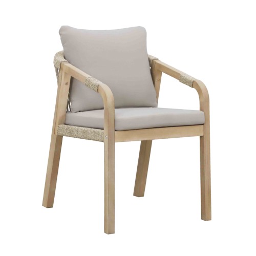 Σετ-2Τεμ.TERRAZZO ΚΑΡΕΚΛΑ ΜΑΞΙΛΑΡΙ BEIGE 56x66.5x75.5cm