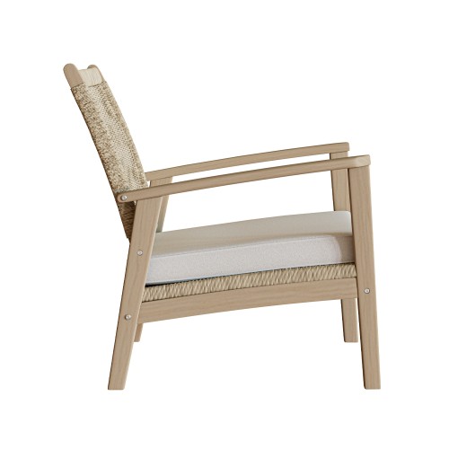 SALSA ΠΟΛΥΘΡΟΝΑ ΜΑΞΙΛΑΡΙ BEIGE 74.5x73x75.8cm