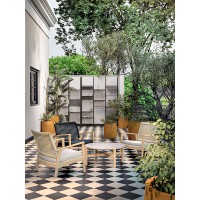 SALSA ΠΟΛΥΘΡΟΝΑ ΜΑΞΙΛΑΡΙ ΜΑΥΡΟ 74.5x73x75.8cm