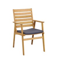 Σετ-2Τεμ.PIAZZA ΚΑΡΕΚΛΑ ΦΥΣΙΚΟ ΓΚΡΙ ΑΝΟΙΧΤΟ 61.5x58x89.5cm
