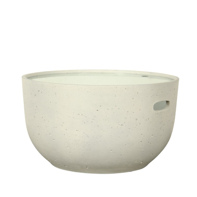 CAP COFFEE TABLE ΓΚΡΙ ΑΝΟΙΧΤΟ 58x58x32cm