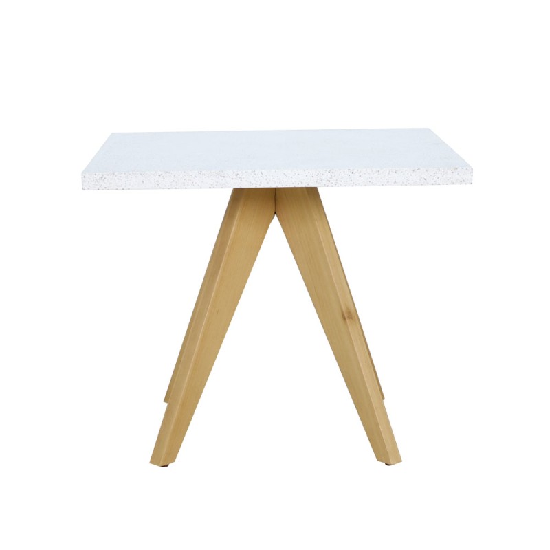 TERRAZZO ΤΡΑΠΕΖΙ TERRAZZO 90x90x75cm