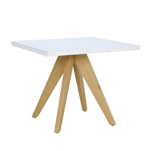 TERRAZZO ΤΡΑΠΕΖΙ TERRAZZO 90x90x74.5cm