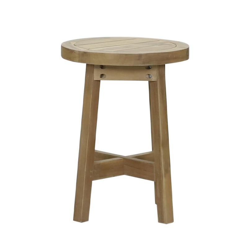 ANASA SIDE TABLE ΦΥΣΙΚΟ 40x40x48cm