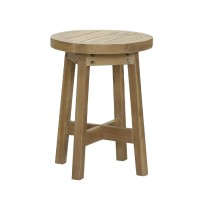 ANASA SIDE TABLE ΦΥΣΙΚΟ 40x40x48cm
