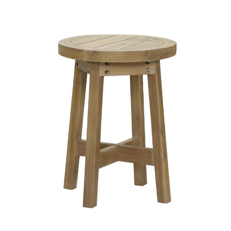 ANASA SIDE TABLE ΦΥΣΙΚΟ 40x40x48cm