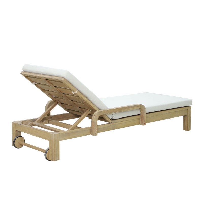 ANASA ΞΑΠΛΩΣΤΡΑ ΜΑΞΙΛΑΡΙ BEIGE 184x73x86cm