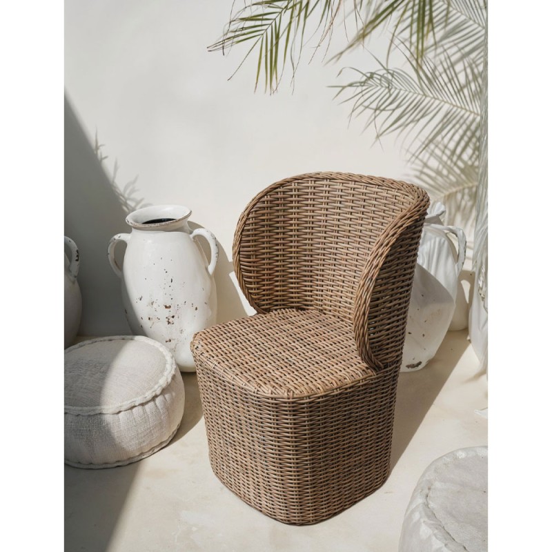 NEST ΚΑΡΕΚΛΑ ΦΥΣΙΚΟ 55x56x76.5cm
