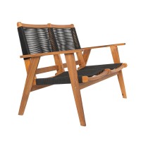 CAVO ΚΑΝΑΠΕΣ 2ΘΕΣΙΟΣ ΜΑΥΡΟ ΦΥΣΙΚΟ 120x72x85cm