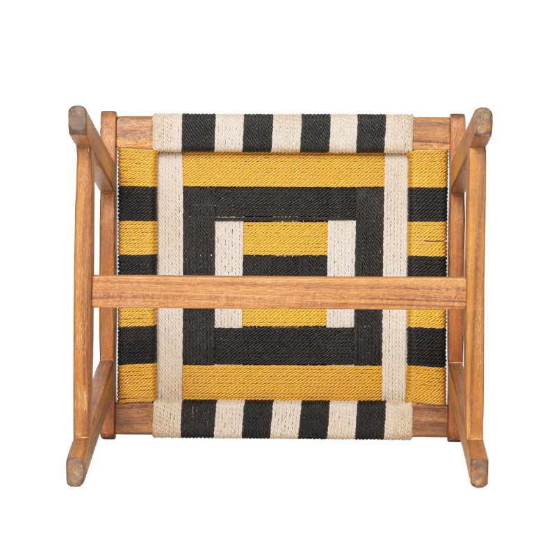VERANO ΣΚΑΜΠΟ MULTICOLOR ΦΥΣΙΚΟ 45x40x40cm