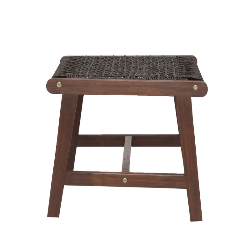 MESH ΣΚΑΜΠΟ ΚΑΦΕ ANTIQUE ΚΑΡΥΔΙ 57x41x35.5cm