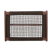 MESH ΣΚΑΜΠΟ ΚΑΦΕ ANTIQUE ΚΑΡΥΔΙ 57x41x35.5cm