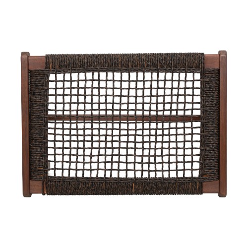 MESH ΣΚΑΜΠΟ ΚΑΦΕ ANTIQUE ΚΑΡΥΔΙ 57x41x35.5cm