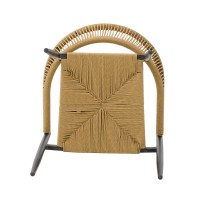 MEZZA LUNA ΚΑΡΕΚΛΑ ΦΥΣΙΚΟ ΜΑΥΡΟ 56x55x78cm