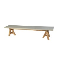 ERESOS ΠΑΓΚΑΚΙ CEMENT ΑΝΟΙΧΤΟ 200x40x45cm