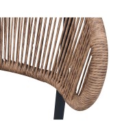 SEDAI ΚΑΡΕΚΛΑ ΜΑΥΡΟ ΚΑΡΥΔΙ 55x60x78cm