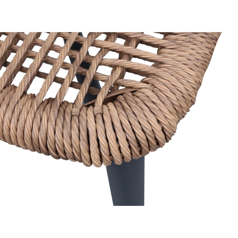 SEDAI ΚΑΡΕΚΛΑ ΜΑΥΡΟ ΚΑΡΥΔΙ 55x60x78cm