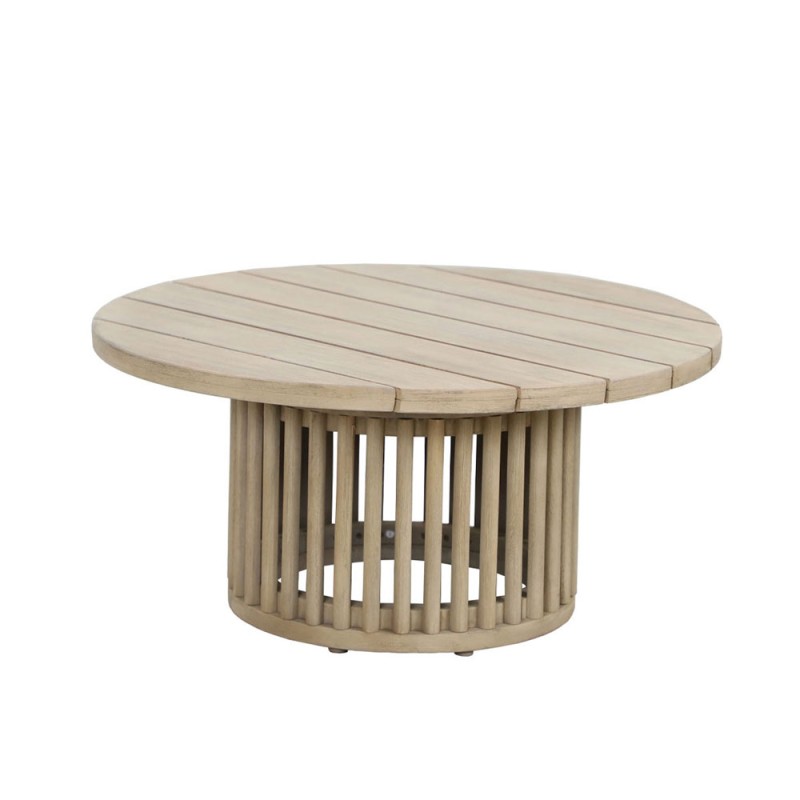 SUMATRA COFFEE TABLE ΦΥΣΙΚΟ 80x80x38cm