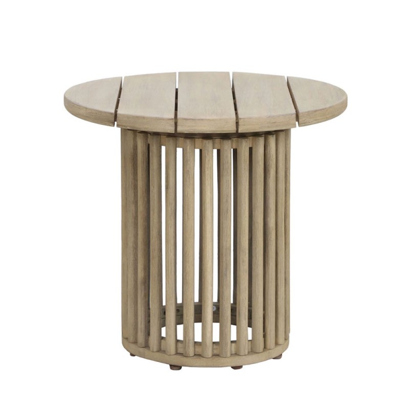 SUMATRA SIDE TABLE ΦΥΣΙΚΟ 55x55x51cm