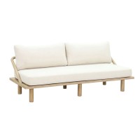 SIESTA ΚΑΝΑΠΕΣ ΚΡΕΒΑΤΙ ΦΥΣΙΚΟ CREAM 180x80x59.5cm